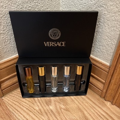 VERSAGE men's perfume & ETD collection  5 travel Sz 5 ML each NEW!