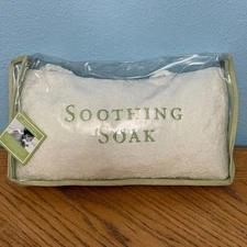 Bath Pillow Bathtub Spa Pillow White Terry Cloth by Bath & Body Works