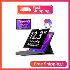 Peslv Magnetic Privacy Screen for Surface Pro 7 /7/6/5/4/3 12.3 Inch, Removable