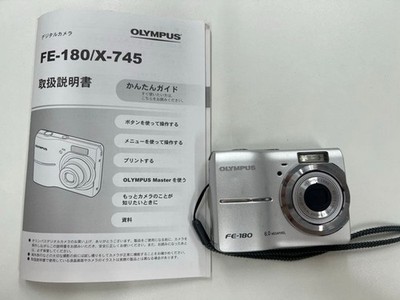 OLYMPUS FE-180 Compact Digital Camera 6.0MP Optical 3x Zoom Excellent Condition