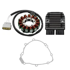 Magneto Stator Coil & Regulator Rectifier Fit For Yamaha YZF R1 YZF-R1 2009-2014