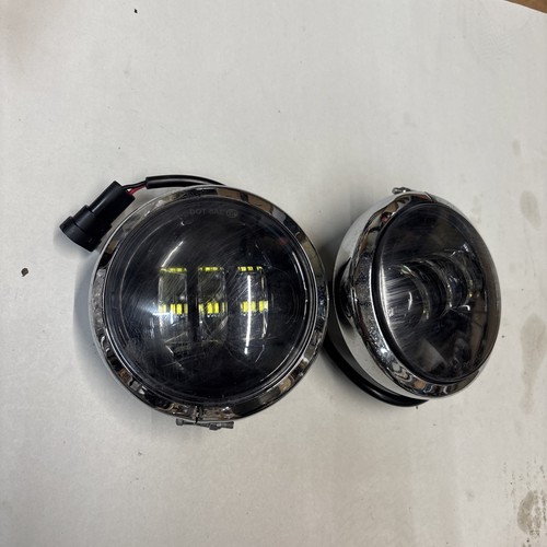 4.5 Inch Black LED Auxiliary Spot Fog Passing Lights Lamp Motorcycles Projector