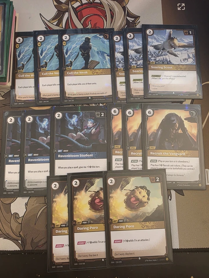 Lux Riftbound TCG Deck | Tournament Ready | Champion Deck NM 🔵🟡 with extras - Image 3 of 4