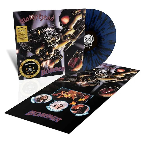 Bomber (50Th Anniversary) (Limited Edition) (Blue & Black Splatter Vinyl) | 2025-image