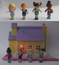 Mini Polly Pocket Scuola Light-up Schoolhouse Bluebird