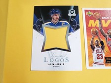 Al MacInnis St Louis Blues 2007 - 2008 UD The Cup Limited Logos Blank Back