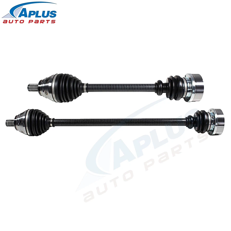 CV Axle Shaft Front Left & Right Set for Volkswagen Jetta L5 2.5L Manual 2005-14 - Image 2 of 4