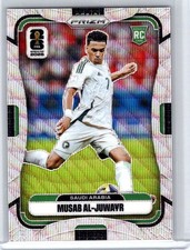 2026 Panini Prizm FIFA World Cup #388 Musab Al-Juwayr Wave Prizm