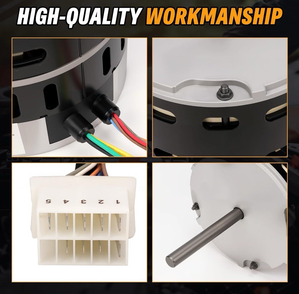 ECM X-13 Furnace Blower Motor 1/2HP 230V 1050RPM 6205E for Trane