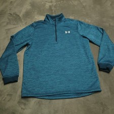 Under Armour Men's Cold Gear Loose Fit 1/4 Zip Pullover Sweater Size Medium