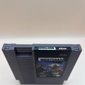 AUTHENTIC! Nightshade Nintendo Entertainment System NES CART ONLY