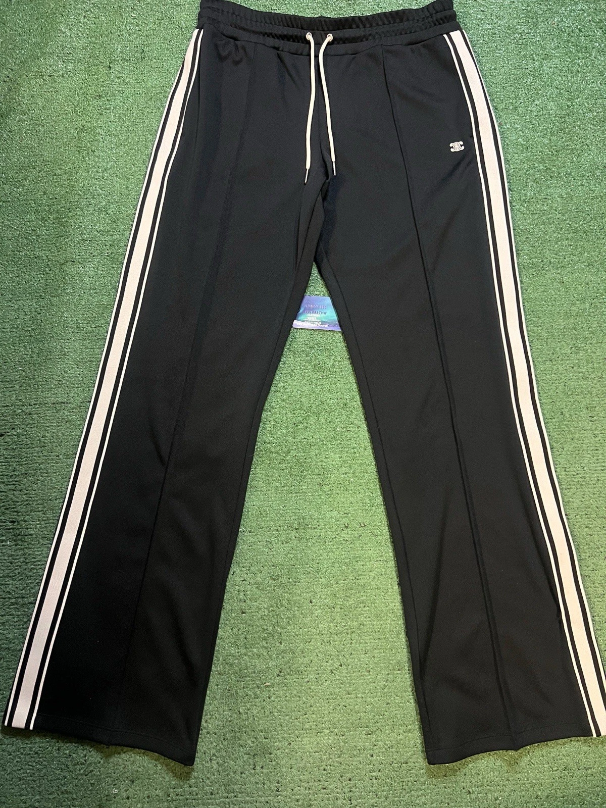 Celine — Celine black and white track pants Brand New Size Large