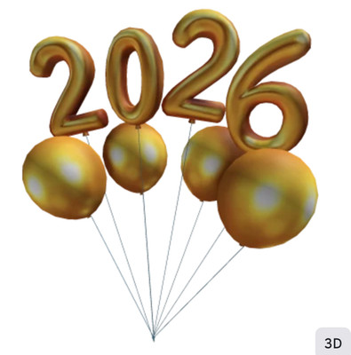 ROBLOX January 2026 Item Toy 2026 Golden Party Robux S L400