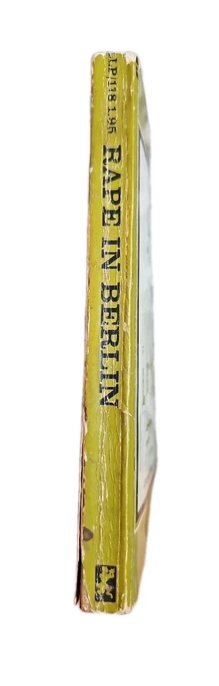 Rape In Berlin Jules Bergmann Llp/115 Liverpool Library Press Adult Classic Pape - Image 2 of 4