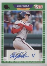 2021 Leaf Pro Set Baseball Blaster Green Jesse Franklin V #PS-JF2 Auto 8d2