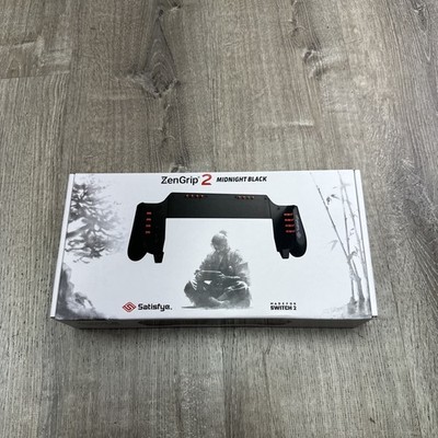 Satisfye ZenGrip 2 Midnight Black Ergonomic Grip for Nintendo Switch 2 Console