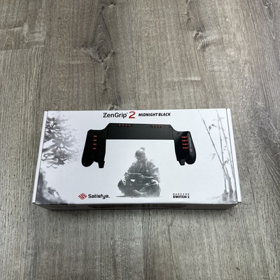 #ad Satisfye ZenGrip 2 Midnight Black Ergonomic Grip for Nintendo Switch 2 Console $34.99