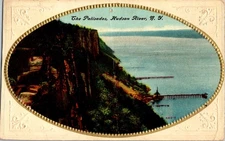 Palisades Hudson River NY Postcard 1911 Cold Spring Cancel Baby Fine