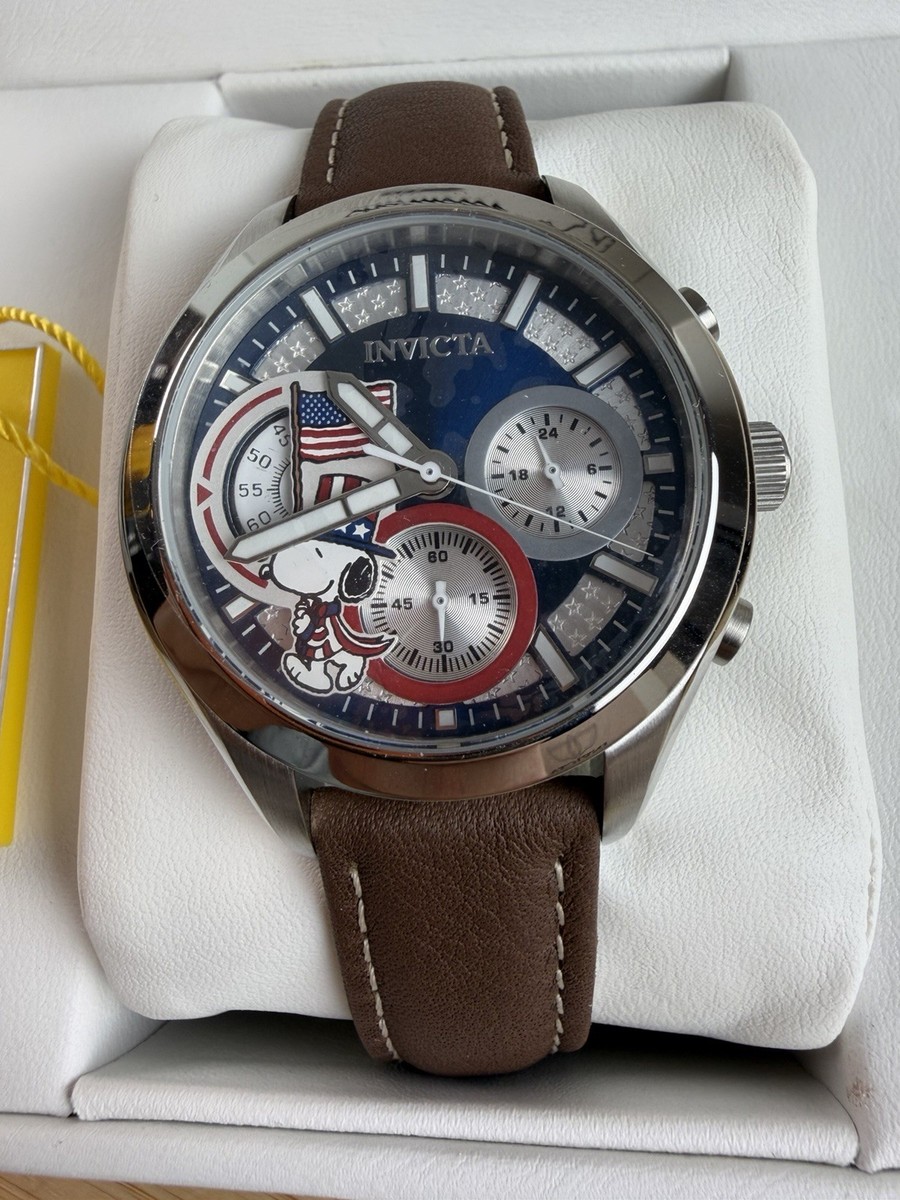 INVICTA LIMITED EDITION PEANUTS SNOOPY WATCH QUARTZ 33177 RARE NEW INVICTA LIMITED EDITION PEANUTS SNOOPY WATCH QUARTZ 33177 RARE NEW