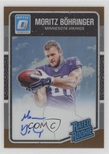 2016 Donruss Optic Rated Rookie Bronze Signatures Moritz Bohringer #167 Auto 7eo