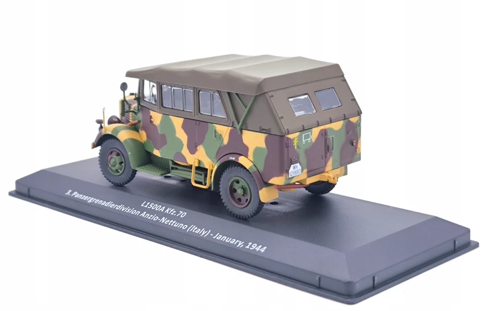 L1500A Kfz. 70 - 1:43 Auto militari della seconda guerra mondiale n. 99 - Immagine 3 di 4