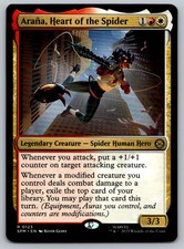 Magic: The Gathering Marvel's Spider-Man Arana, Heart of the Spider Rare 123 NM