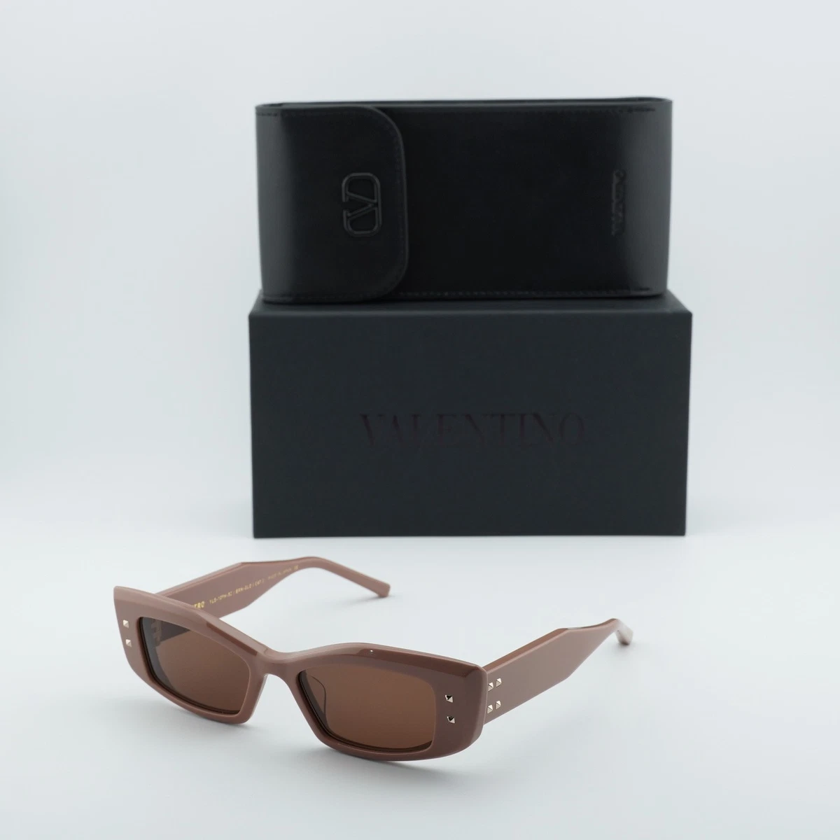 Valentino Brown Square Sunglasses for Women for sale | eBay display picture 1