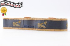 Rare Near MINT Nikon Neck Strap Navy Blue Wild Bird Stiches Film Camera JAPAN