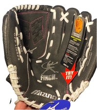Mizuno Prospect Finch Youth Softball Glove - RHT 11" White/Black Age 7-8 NEW NWT