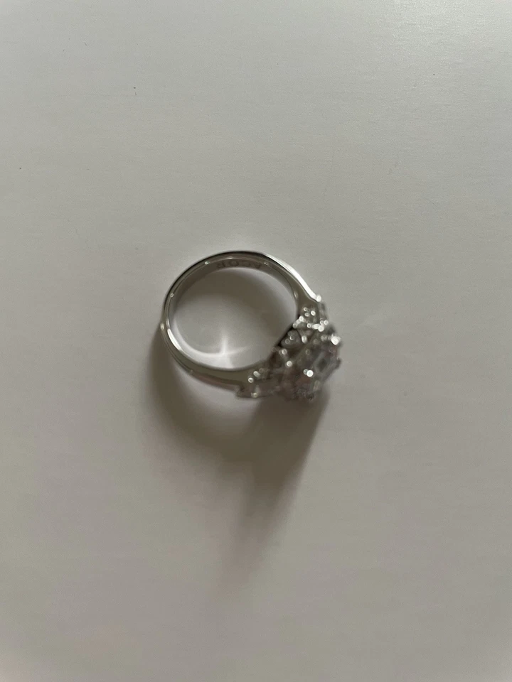 Tacori Epiphany Diamonque Enmarcado Corte Asscher Talla 6 Foto 4 de 4