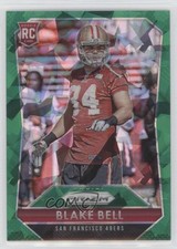 2015 Panini Prizm Rookies Green Crystal Prizm 21/75 Blake Bell #207 4l3