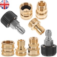 8x Quick Release Joint Connector Adapter Hose Fittings For High Pressure Washer