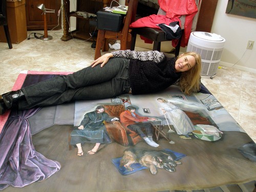 "Jesus, Paul Mc Cartney, Lambchop" The Beatles painting that gets --HaTe MAIL!
