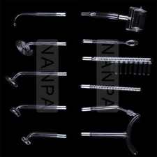 High Frequency Glass Electrode Violet /Orange Replacement Wand Anti Acne Aging