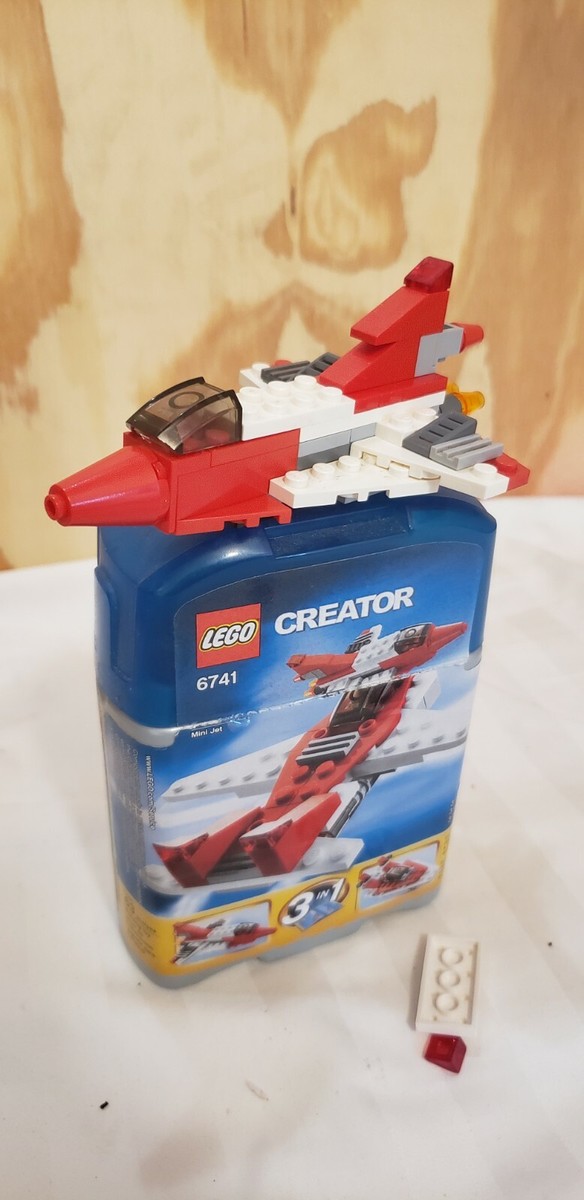 LEGO CREATOR MINI JET 3-IN-1 set! #6741 Imagination indoor play