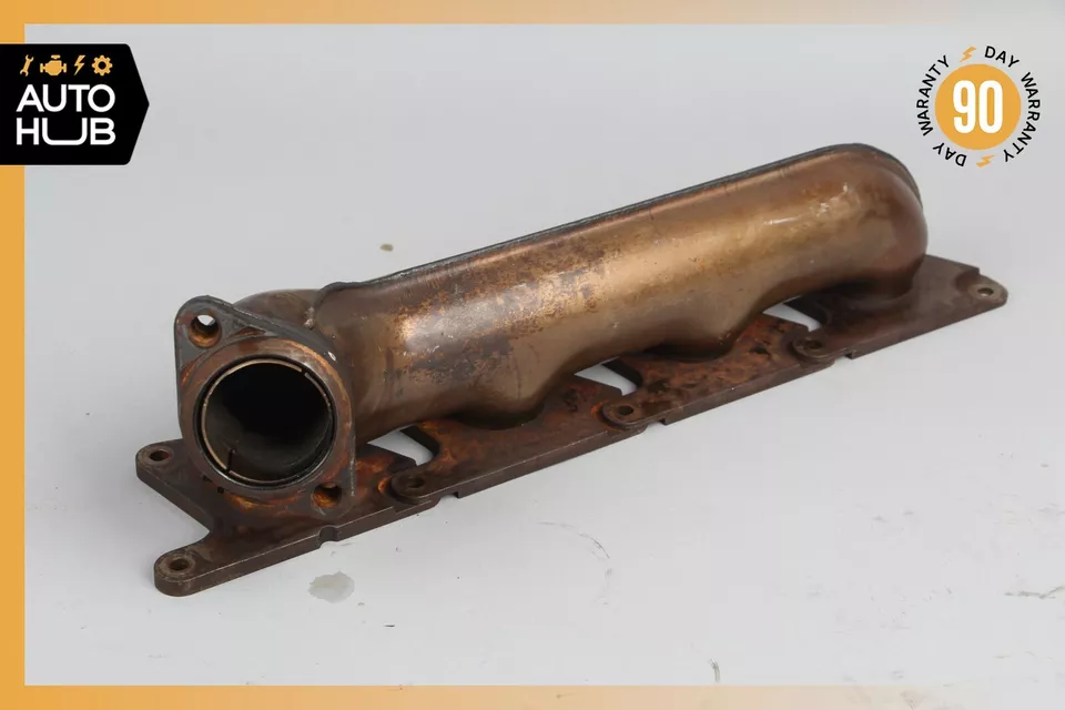 07-12 Mercedes X164 GL550 ML550 M273 colector de escape lado del pasajero derecho OEM Foto 2 de 4