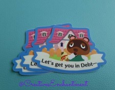 Animal Crossing nook sticker