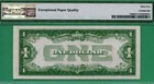 LOW FOUR DIGIT SERIAL - A 00004072 A - 1928 $1 USN - Fr 1500 - PMG GEM 65 EPQ — photo 2