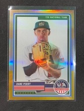 2023 Panini USA Stars & Stripes Dane Perry 37 Bronze Silver Gold