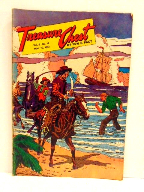 Treasure Chest of Fun & Fact comic book, Vol. 6, No. 18, May 1951