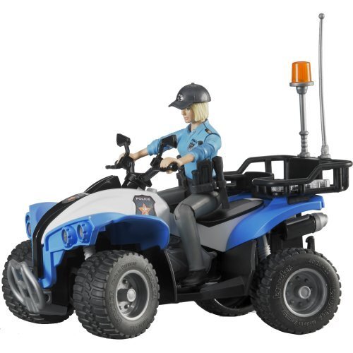 Thumbnail - Bruder 63010 - Polizei Quad Mit Polizist Und Ausstattung
