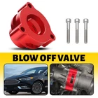 Red Turbo Blow Off Valve BOV Adapter For Ford Fusion 1.5 1.6 2.0L Ecoboost 13-19