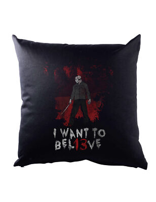 I Want To Bel13Ve Dekokissen The 13 Friday Jason 13Th Camp Crystal Lake Fun