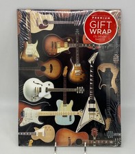 Hal Leonard Classic Guitar Premium Gift Wrapping Paper - 3 Sheets 24" x 36"