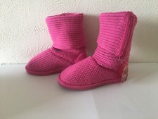 New Girls Pink Stylish Sonoma Sweater Boots Girls Youth Size: 1 MSRP: 54.99