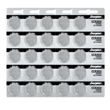 Original Energizer CR2032 CR 2032 3V LITHIUM BATTERY DL2032 (25 Batteries)