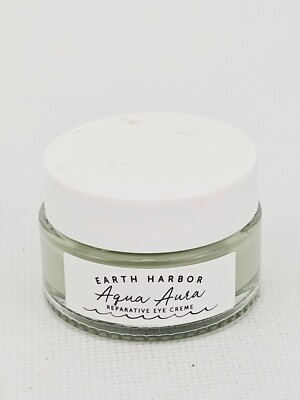 #ad Earth Harbor Aqua Aura Reparative Eye Cream Travel Size Mini $12.56