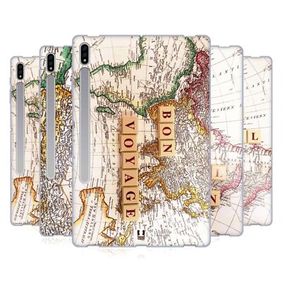 HEAD CASE DESIGNS TRAVEL THE WORLD SOFT GEL CASE FOR SAMSUNG TABLETS 1