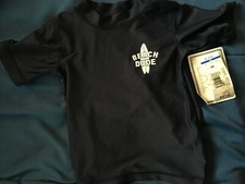 Boy's Navy Blue Swim Beach Dude 6 Month *NEW W/TAGS* r1