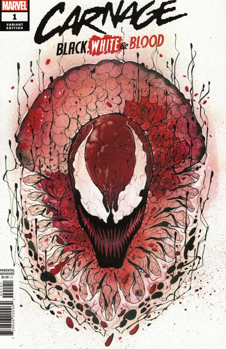洋書 carnage black,white &blood peachmomoko Carnage Black White & Blood #1 1st Print 1:25 Peach Momoko Variant